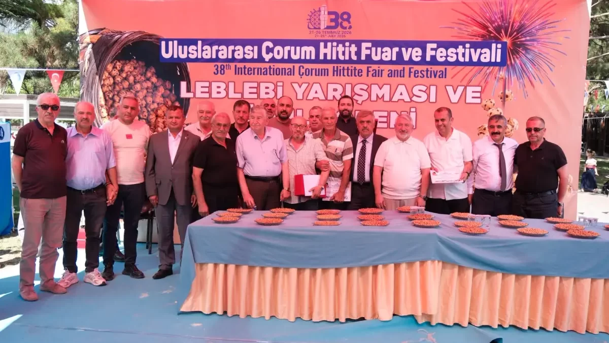 Çorum'un en iyi leblebisi belli oldu