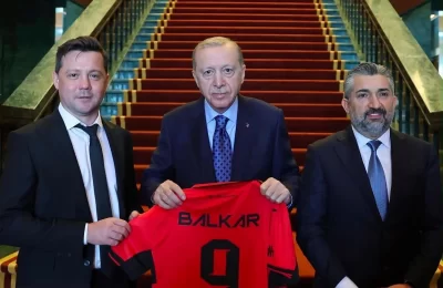 Cumhurbaşkanı Erdoğan’dan Süper Lig’e çıkan Arca Çorum FK’ya özel kabul